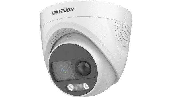 Hikvision DS-2CE72D0T-PIRXF | 2MP Siren Audio Turret Camera with PIR Detection