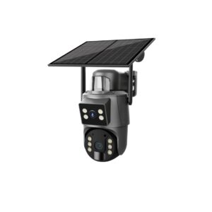 Dual Lens Solar PTZ Camera