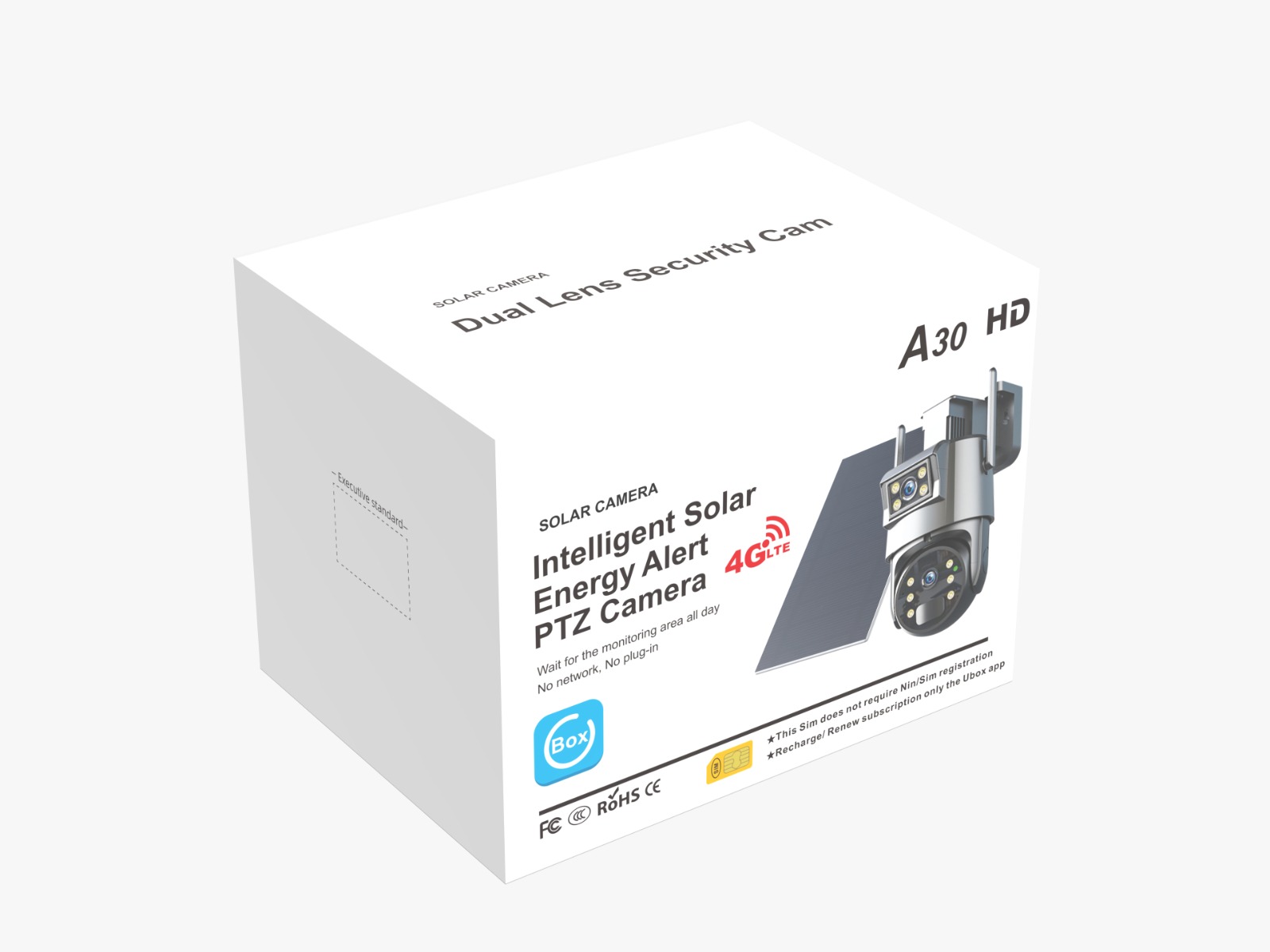 UBox Dual Lens A30 Security Camera
