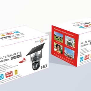 4G LTE Solar PTZ Dual Lens Camera