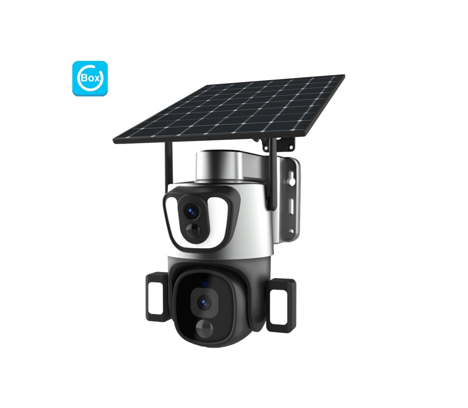 Box Lens Camera with Solar Panel