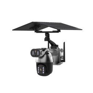 UBox Dual Lens Camera with Double Solar Pane