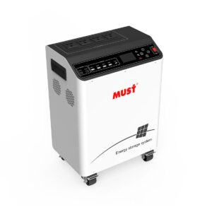 MUST HBP18-3024 3kW Home Solar Energy Storage System, 7.168kWh LiFePO₄
